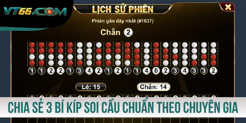 Chia sẻ 3 bí kíp soi cầu chuẩn theo chuyên gia