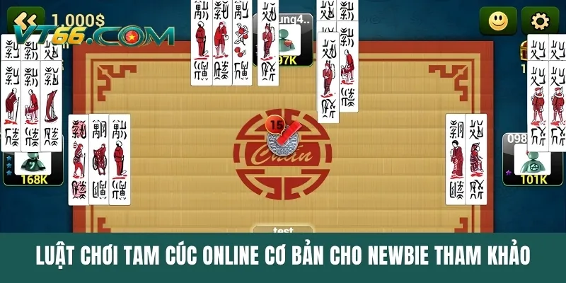 Luật chơi Tam Cúc online cơ bản cho newbie tham khảo